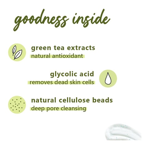 Plum Green Tea Gentle Revival Face Scrub 150g