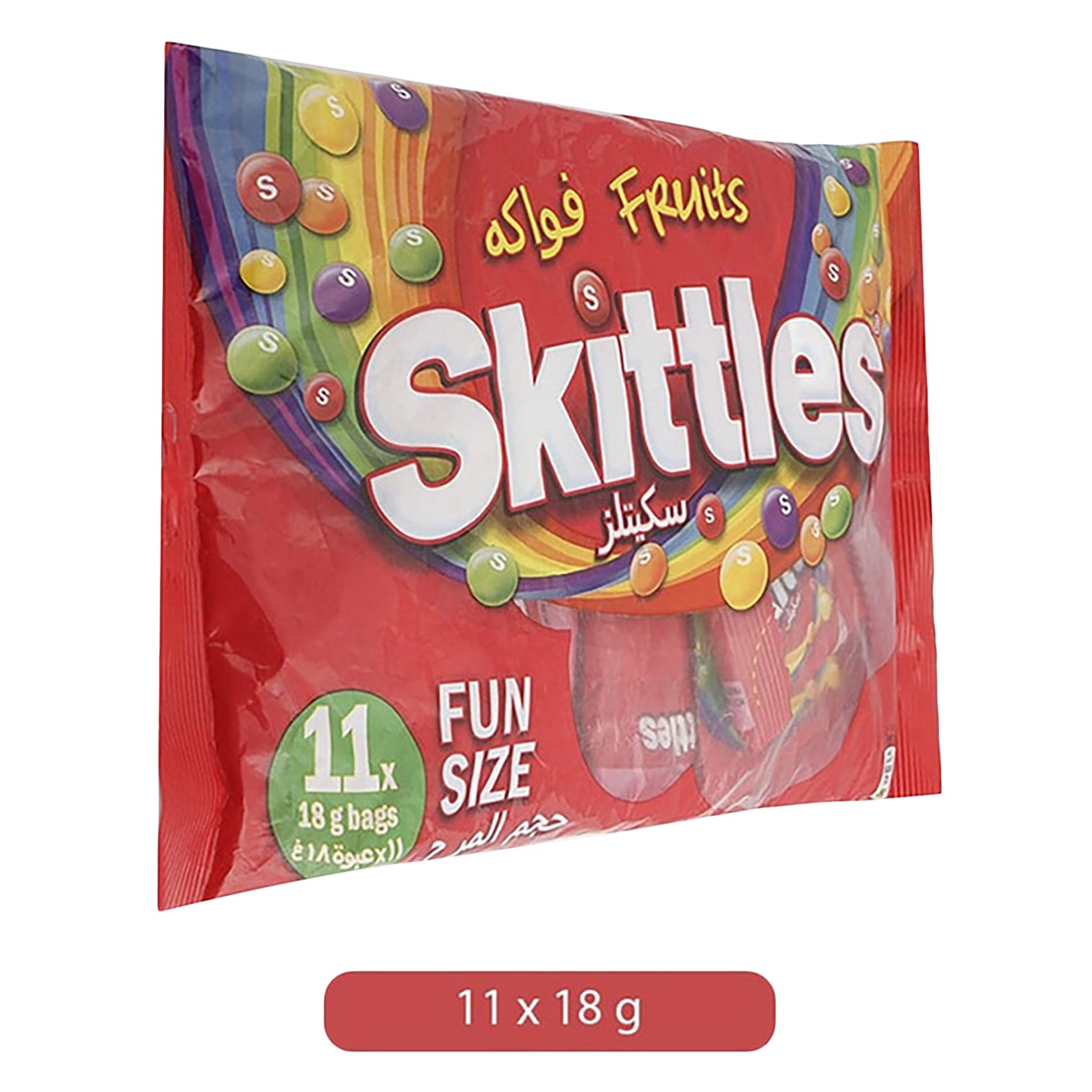 سكيتلز حلوى بنكهة الفاكهة 198 غرام