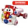 Teknum 3 - IN - 1 Baby Walker / Kids Cycle / Scooter Skates w / Musical keyboard - Red