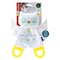 Infantino Glow In The Dark Soft Owl Cuddle And Teether White