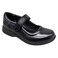 Zuri Studeez Leather School Shoes For Girls Size 30 Black