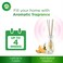 Air Wick Life Scents Reed Diffuser, Summer Delights Scent (White Flowers, Melon &amp; Vanilla), 30ml