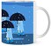Giftex 11Oz White Mug, Raining Day