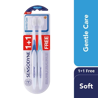 Sensodyne Gentle Care (1+1 Free) Toothbrush Soft