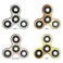 Decdeal, Abs Tri Fidget Hand Finger Spinner Spin Widget Focus Toy Edc Pocket Desktoy Triangle Plastic Gift For ADHD Children Adults Relieve Stress Anxiety Boredom Killing Time