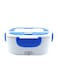 Generic Portable Electric Lunch Box Blue/White