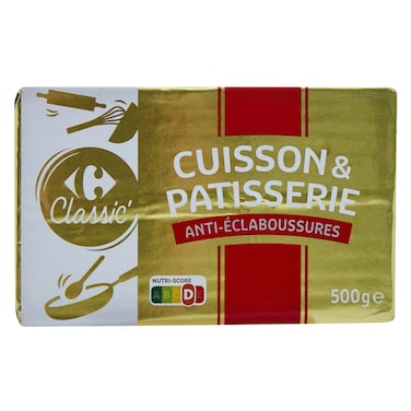 Carrefour Classic Cuisson And Patisserie Margarine 500g