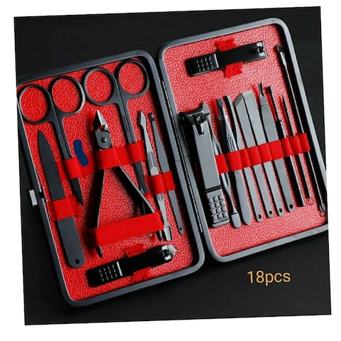 Generic-Beautystar034 18 PCS Nail Clippers Manicure Pedicure Set