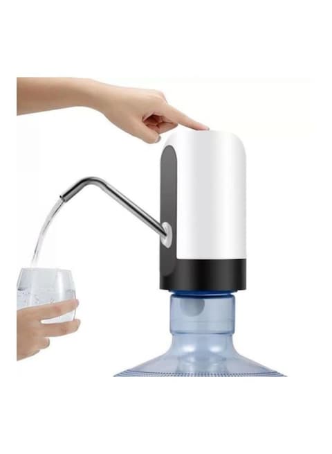 Generic Rechargeable Wireless Auto Electric Gallon BottLED Drinking Water Pump With Dispenser Switch 2724720000000 White/Black