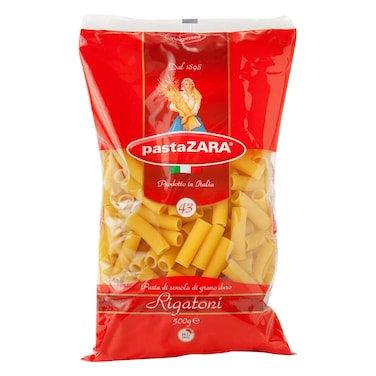 Pasta Zara Rigatoni No. 43 Macaroni 500g