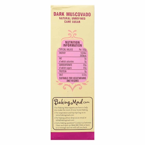 Billingtons Dark Muscovado Cane Sugar 500g