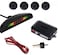 Generic Car Reverse Backup Radar System, LED Display 4-Sensor Parking Radar Kit, Backup Auto Radar Detectors With Sound Warning
