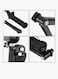 Puluz - 3-Way Foldable Monopod For GoPro HERO5 /4 /3+ /3 /2 /1 Black