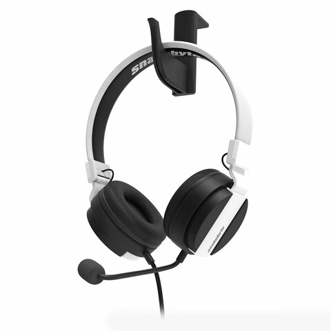 Snakebyte PS5 Wired Gaming Headset With Mic White Black