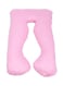 Generic U-Shaped Maternity Pillow Cotton Pink 120X80cm