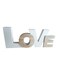 Home Decor LOVE Sign Letters Solid Wood Handmade Sculpture for Tabletop Mantel Fireplace Foyer Decorations