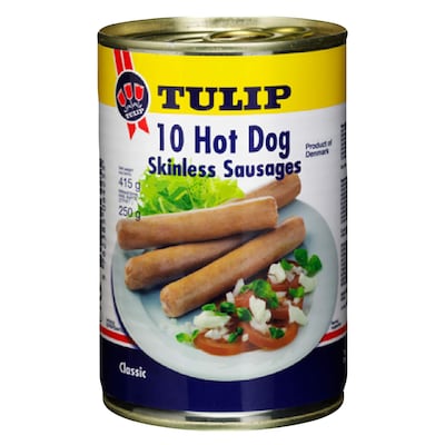 Tulip Hot Dog Skinless Sausages 200G