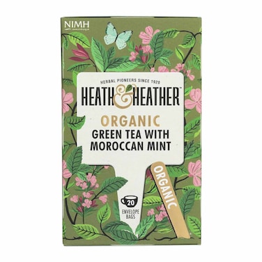 هيث اند هيذر شاي أخضر بالنعناع المغربي - 20 كيس