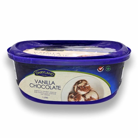 Dairyland Vanilla And Choco Ice Cream 1L