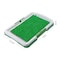 Decdeal - Dog Litter Box Pad Potty Training Synthetic Grass Mesh Tray 3 Layer Pet Toilet for Dogs Indoor Outdoor Use