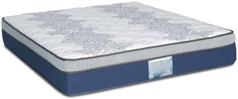 Galaxy Design Crown Prince Pocket Spring Mattress Latex Foam Feels White Color Size (L x W x H) 200 x 100 x 33cm Model - GDF2010CP - 5 Year Full Warranty.