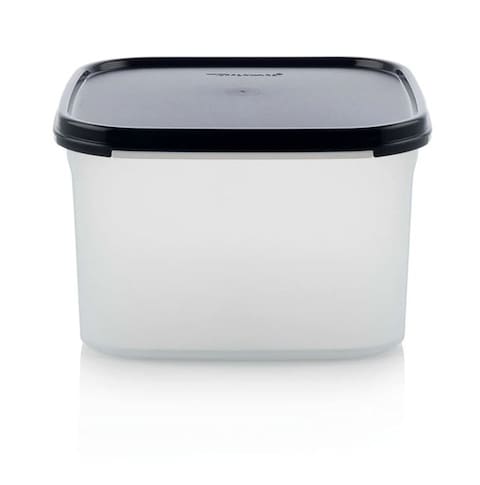 Tupperware S.S.Square 2.6L - Jet Black Plastic