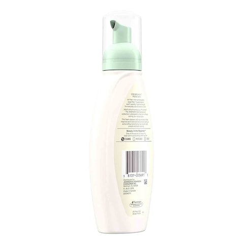 Aveeno Clear Complexion Foaming Salicylic Acid Face Cleanser 180ml