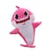 Baby Shark Singing Plush Toy with LED light (PINK )