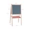 Aibecy-Folding Kids Wooden Art Easel Chalkboard White Drawing Board Dual-sided Magnetic Education Board with Storage Tray