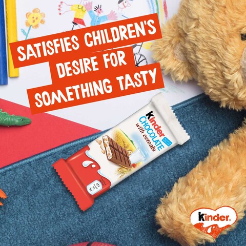 Kinder Chocolate with Cereals, Multi Pack, 9 Bars, 211.5g