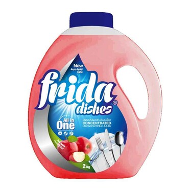 Frida Liquid Dish Washing - Red Apple Scent - 2 Kg