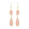 Aiwanto 1Pair Earring Part Earrings Pink