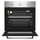 Beko 60Cm Built-In Gas Oven 72 Liter Halogen Illumination Durable Glass Gas Gril Stainless Steel BIGT22100XML