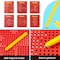 Generic Magnetic Beads Balls Tablet For Children, Fun Magnetic Drawing Board With Magnetic Balls And Pen Kids Educational Toys Great For Boys Girls Travel, Learning And Games, Red