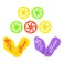 Kidzpro Pocket Money Flying Wheel Multicolour Set of 7