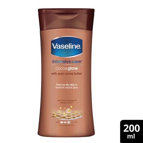 Vaseline Intensive Care Body Lotion Cocoa Glow 200ml