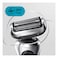 Braun Electric 360 Degree Flex Series 7 Wet And Dry Shaver With Travel Case 70-S1000s Silver