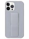 Zolo Finger Grip Holder and standing cover with Car Magnetic Multi-function Shockproof Protective Case Cover For iphone 14 Pro Grey