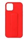 Zolo Finger Grip Holder and standing cover with Car Magnetic Multi-function Shockproof Protective Case Cover For iphone 12 Red