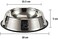 Stainless Steel Food Bowl and Water Bowl for Dog and Cat, High Quality Pet Feeding and Watering Container With Non Skid Rubber Base.
