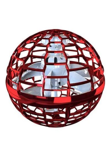 Child Toy Flynova Pro Flying Ball In Red Color For 6+ Years Age Kids Unisex In Polymer Material 10.4X10.2X10.2cm