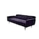 In House Montella 2 In 1 Sofabed Velvet Upholstered - Dark Purple