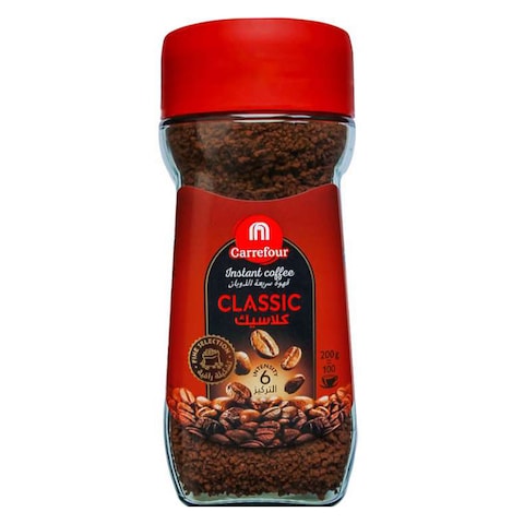 Buy Carrefour Classic Instant Coffee 200g in UAE