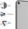 Pipetto Origami designed for iPad 10.9 inch case iPad 10th Generation case cover (2022) with 5 in 1 stand - Dark Grey