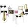 Grad Adventure Photo Booth Props, Foil 10 pcs