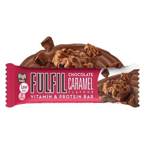 FULFIL CHOC CARAMEL BAR 55G