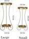 Metal Plant Stand for Outdoor Indoor Plants, METAL FLOWER POT STAND, Stands for Multiple Plant,(BLACK) 2 PCS Set