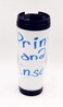Other Transparent Plastic Travel Mug With Paper Inserted