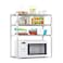 Generic-3-Tier Multi-functional Kitchen Storage Shelf Rack Microwave Oven Shelving Unit