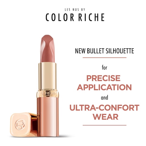 L&#39;Oreal Paris Colour Riche Les Nus Intense Nude Lipstick 179 Nu Decadent 3.68g
